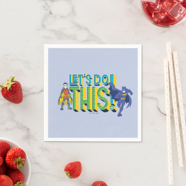 Guardanapo De Papel Batman | Vamos Fazer Isto (Insitu)