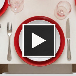 Guardanapo De Papel Bday Tube Paper Party Napkins