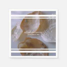 Guardanapo De Papel Beach Clams Wedding