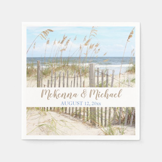 Guardanapo De Papel Beach Napkins (Frente)