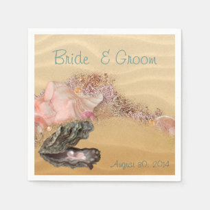 Guardanapo De Papel Beach Wedding Sandy Shore