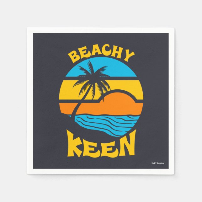 Guardanapo De Papel Beachy Keen (Frente)