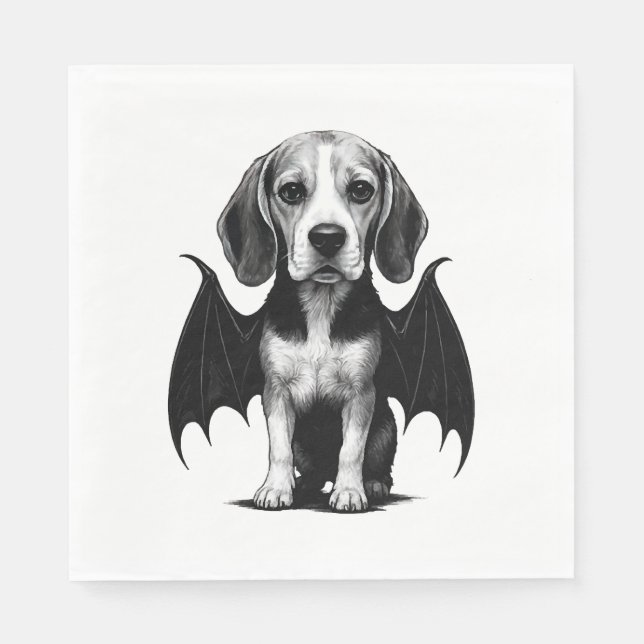 Guardanapo De Papel Beagle        (Frente)