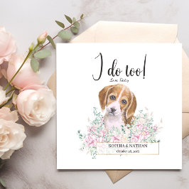 Guardanapo De Papel Beagle Dog Wedktail Napkins