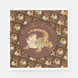 Guardanapo De Papel Beardie Bestie!