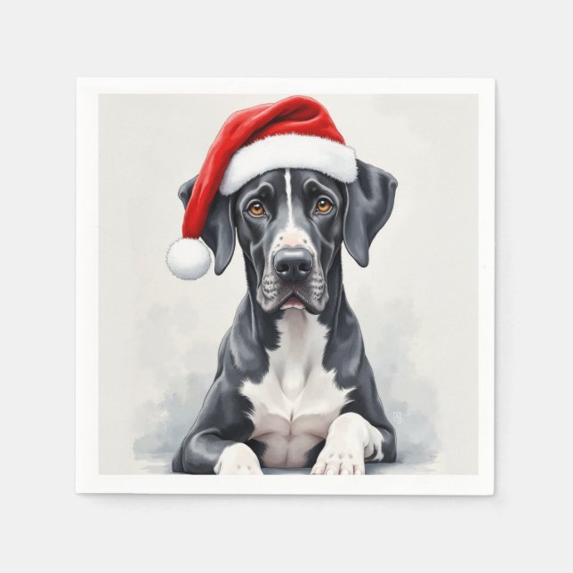 Guardanapo De Papel Beautiful Great Dane Napkins (Frente)