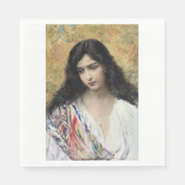 Guardanapo De Papel Beauty Russa (por Konstantin Makovsky)