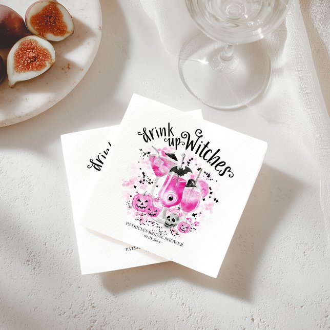 Guardanapo De Papel Beba até o fim Coquetel de Bruxas Chuveiro de Noiv (Criador carregado)