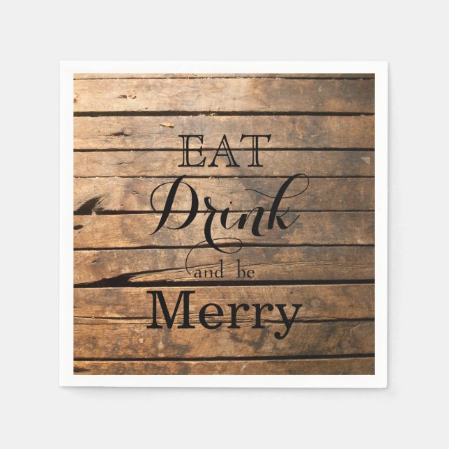 Guardanapo De Papel Beba e seja Feliz (Frente)