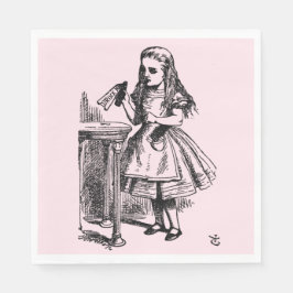 Guardanapo De Papel Beba-me (Aventuras de Alice no País das Maravilhas