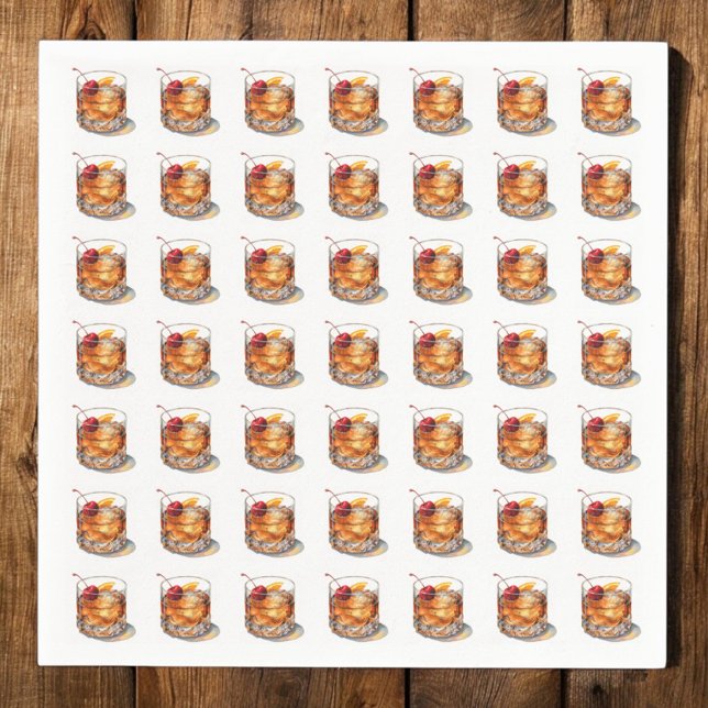 Guardanapo De Papel Bebida Antiga  (Criador carregado)