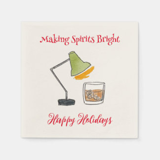 Guardanapo De Papel Bebida de coquetel de Natal Napkins