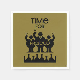 Guardanapo De Papel Bebidas De Vinho Prosecco