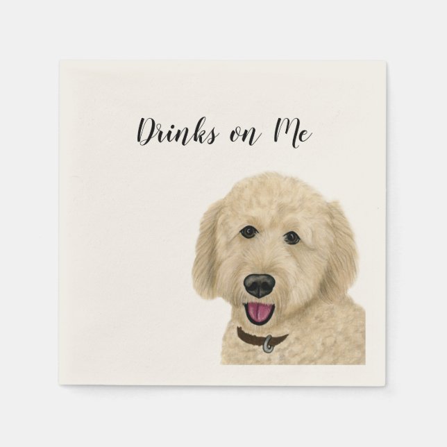 Guardanapo De Papel Bebidas em Mim Napkins (Frente)