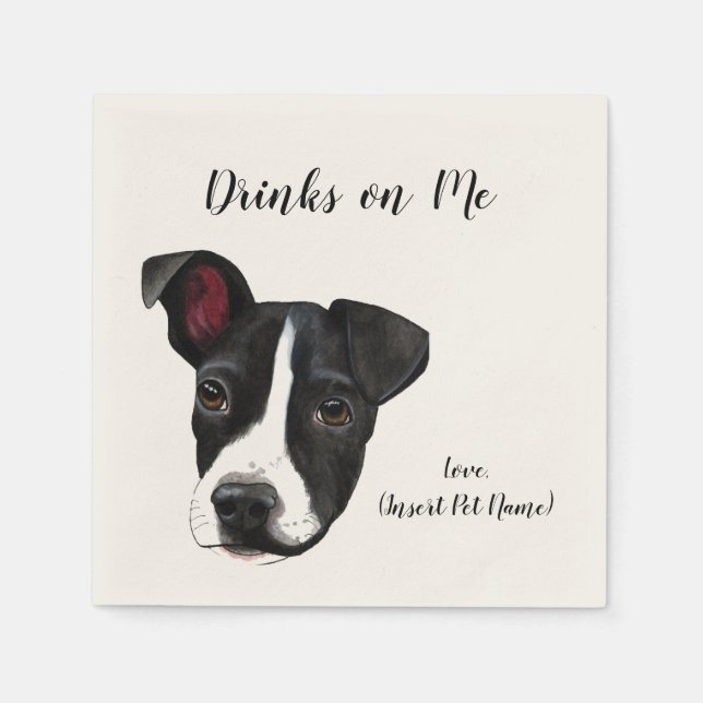 Guardanapo De Papel Bebidas em Mim Napkins (Frente)