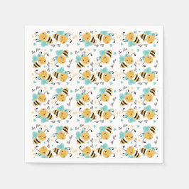 Guardanapo De Papel Bee Mine Bumblebee