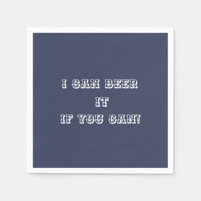 Guardanapo De Papel Beer It (Frente)