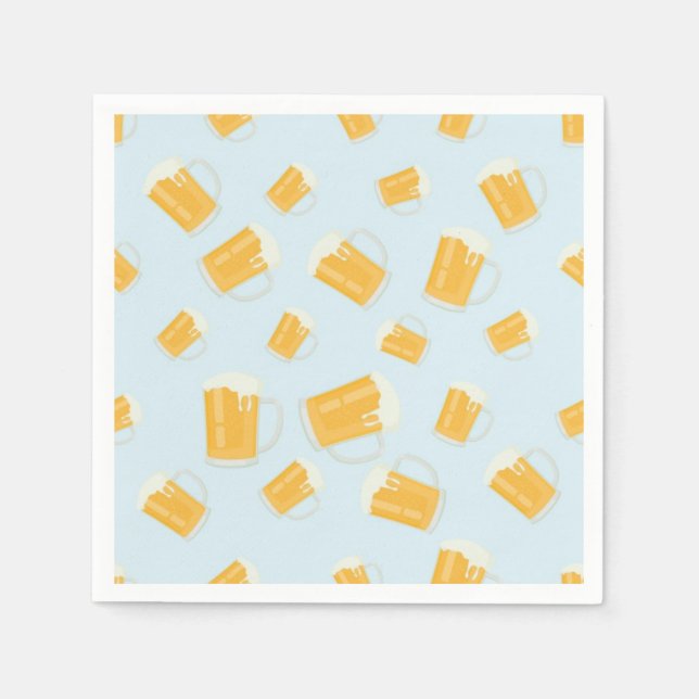 Guardanapo De Papel Beer Themed Paper Napkins (Frente)