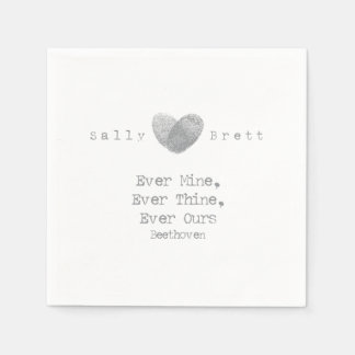 Guardanapo De Papel Beethoven Quote Napkin