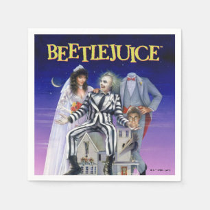 Guardanapo De Papel Beetlejuice   Theatrical Poster