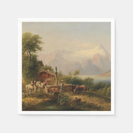 Guardanapo De Papel Bei Zell am See - Emil Barbarini