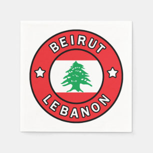 Guardanapo De Papel Beirute Líbano