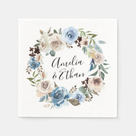 Guardanapo De Papel Beleza em Flor | Casamento Personalizado