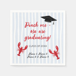 Guardanapo De Papel Belisque Me Estamos nos Graduando Lagostim Graduaç