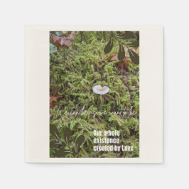 Guardanapo De Papel Belknap Mushroom com citação