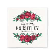 Belo Casamento Floral de Rosas vermelhas