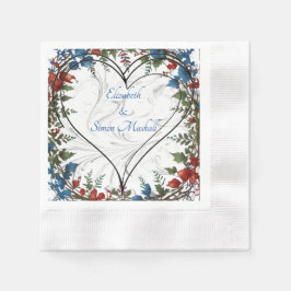 Guardanapo De Papel Belo, elegante e caprichoso casamentos temáticos