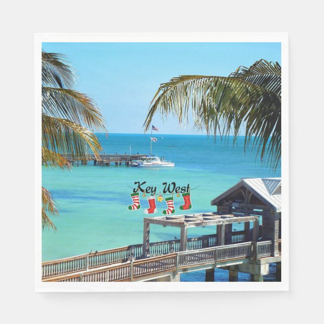 Guardanapo De Papel Belo Natal Ocidental (Frente)