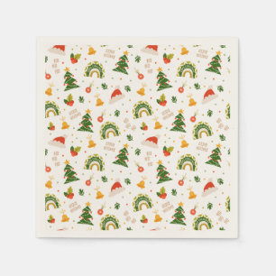 Guardanapo De Papel Belo padrão de Natal