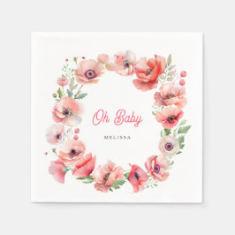 Guardanapo De Papel Belo Pink Poppy