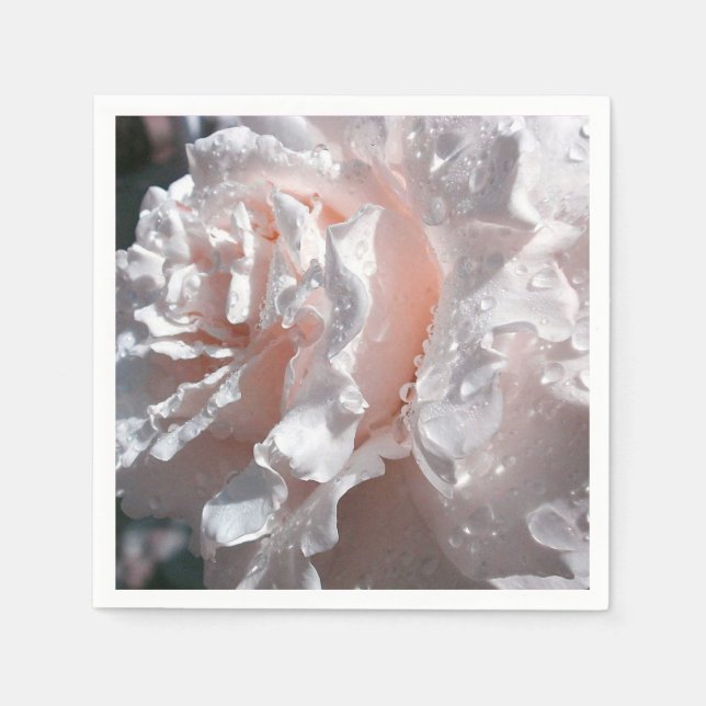 Guardanapo De Papel Belo rosa. Flor. (Frente)