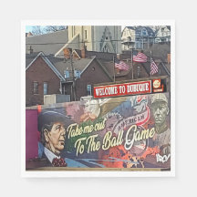 Bem-vindo a Dubuque, Sinal de Iowa com Sinalizador