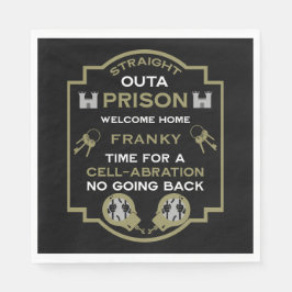 Guardanapo De Papel Bem-vindo ao lar da prisão