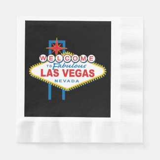 Guardanapo De Papel Bem-vindo ao Sinal de Las Vegas