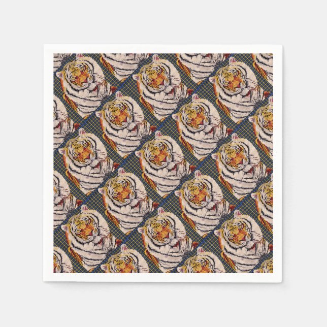Guardanapo De Papel Bengal Tiger (Frente)