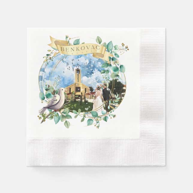 Guardanapo De Papel Benkovac (Frente)