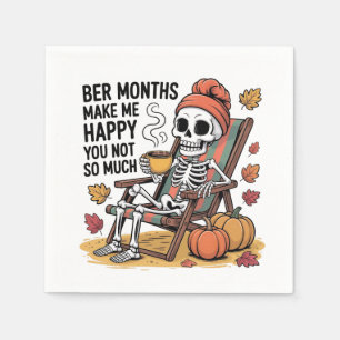 Guardanapo De Papel Ber Meses Me Faz Feliz Você Não É Tão Estranho