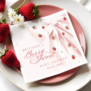 Guardanapo De Papel Berry Sweet Pink Arco Napkins