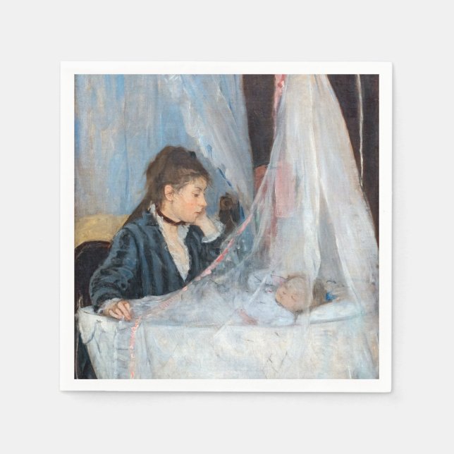 Guardanapo De Papel Berthe Morisot - O Crâle (Frente)