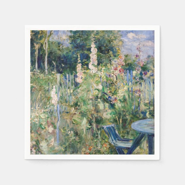 Guardanapo De Papel Berthe Morisot - Rosas Tremieres (Frente)