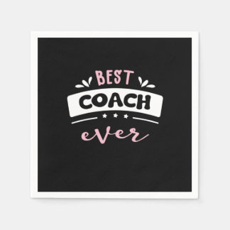 Guardanapo De Papel Best Coach Ever Gift Idea