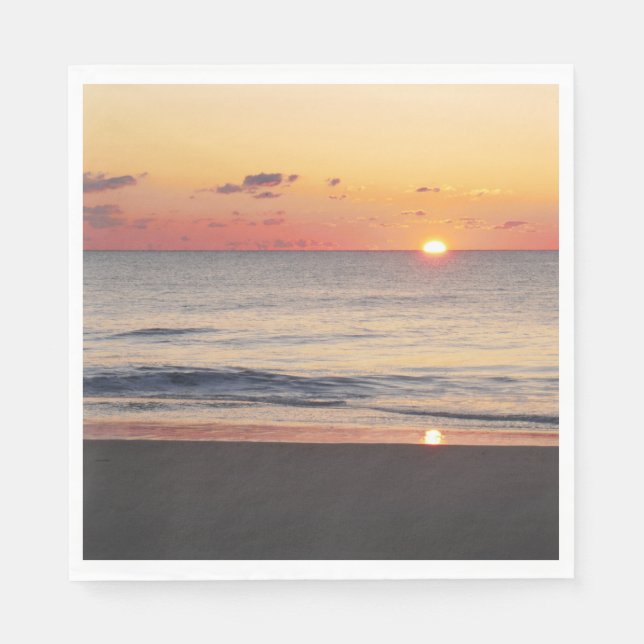 Guardanapo De Papel Bethany Beach Sunrise II (Frente)