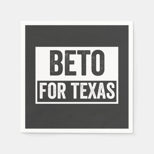 Guardanapo De Papel beto FOR TEXAS (Frente)