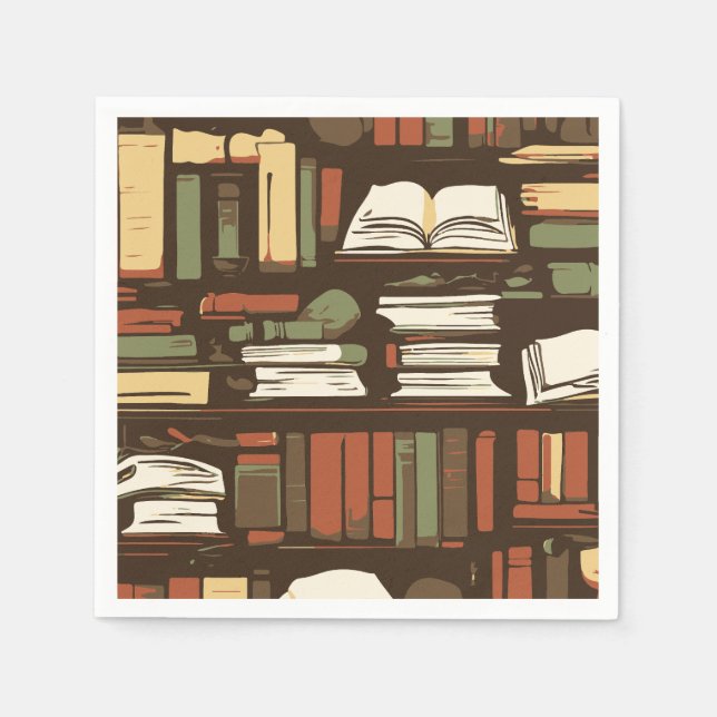 Guardanapo De Papel biblioteca (Frente)
