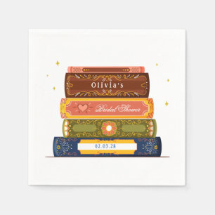 Guardanapo De Papel Biblioteca de Livros de Histórias Para o Próximo C