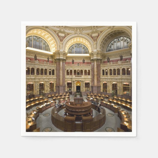 Guardanapo De Papel Biblioteca do Congresso (Frente)